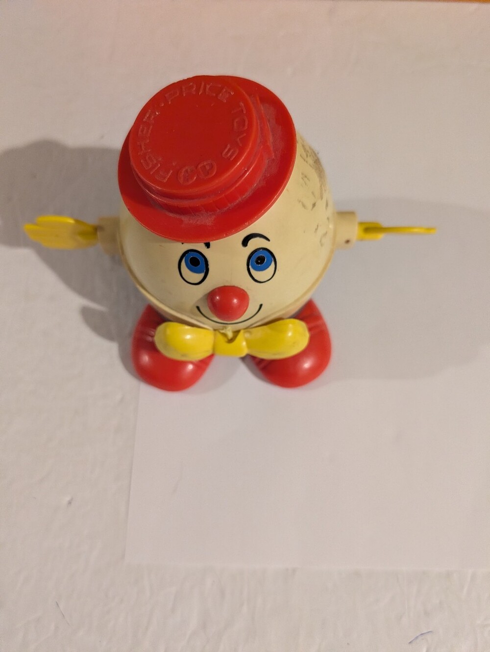 Vintage Fisher Price Humpty Dumpty #736 Pull Toy No String